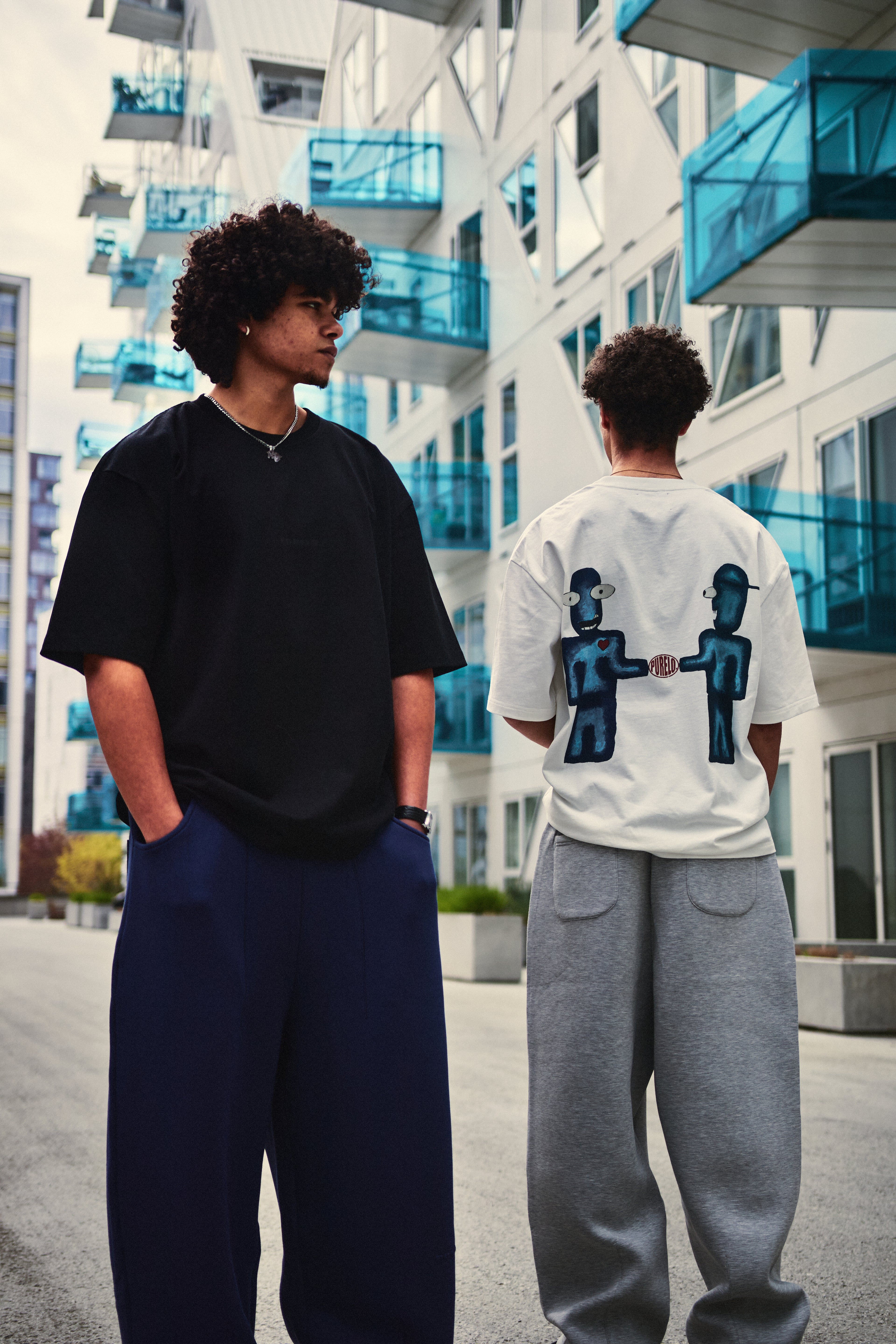Black Connection Tee