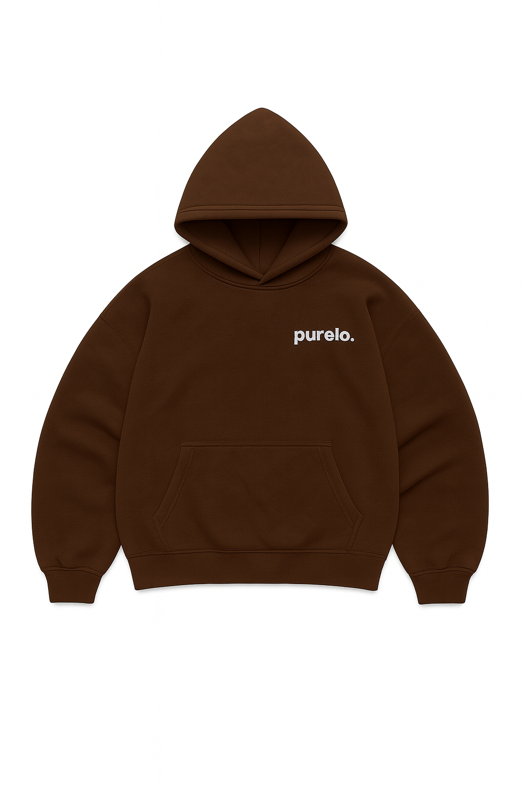 Brown Hoodie - Purelo