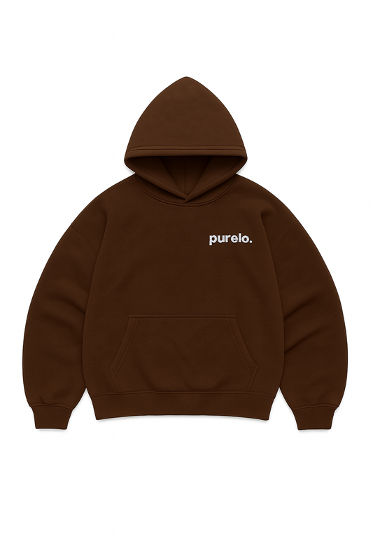 Brown Hoodie - Purelo