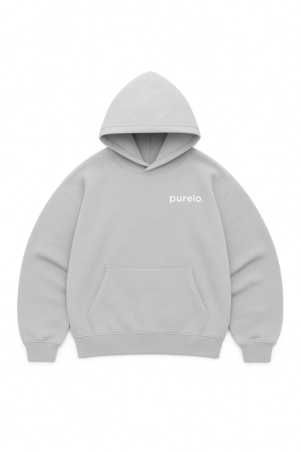 Grey Hoodie - Purelo