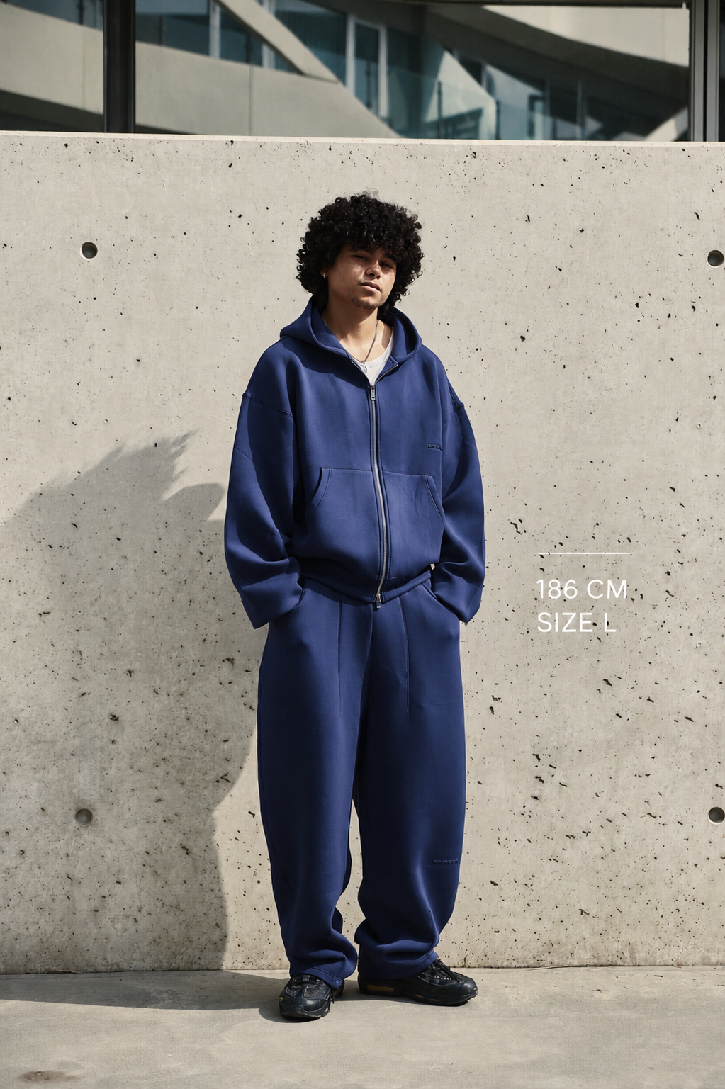Navy Blue Hoodie