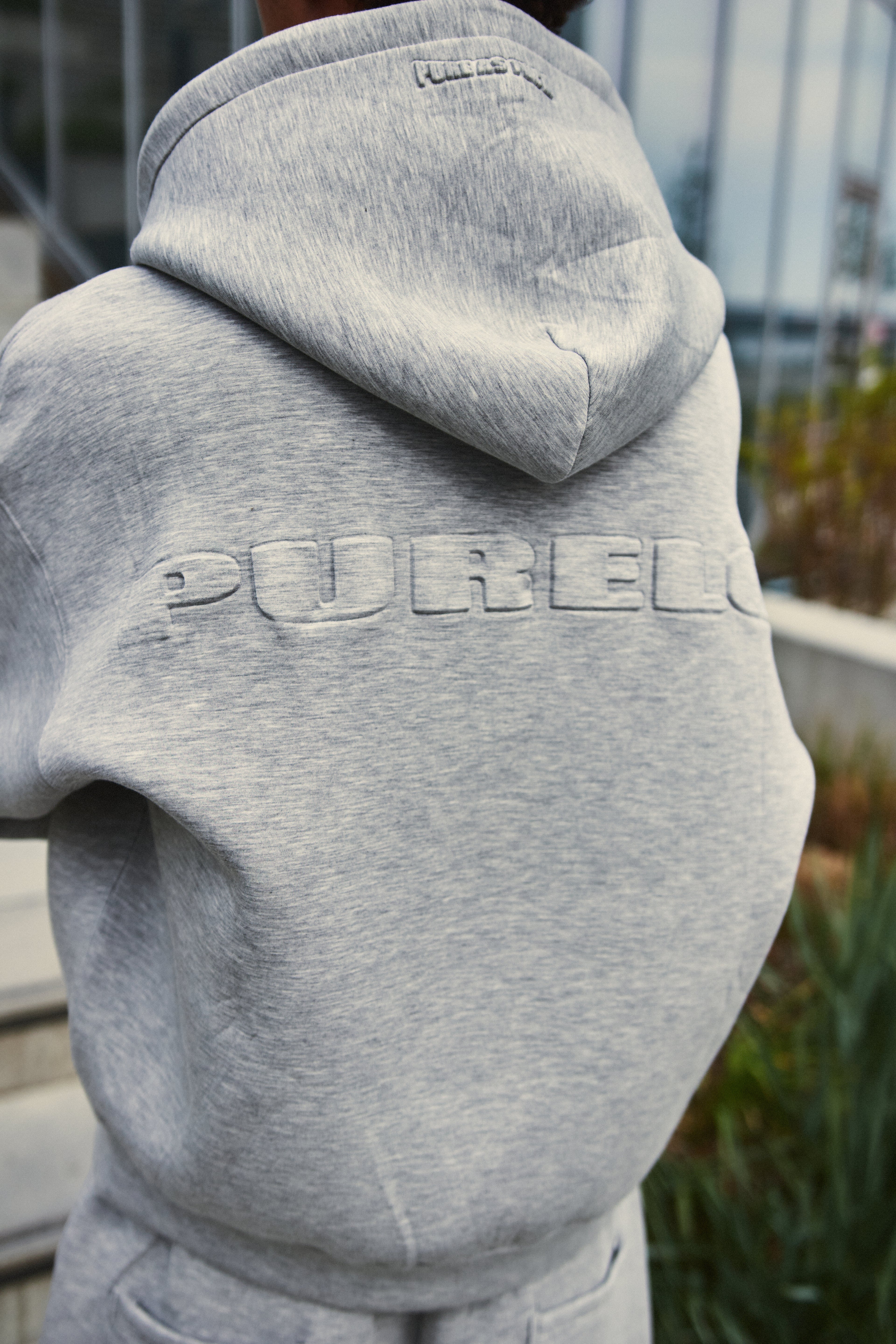 GREY HOODIE