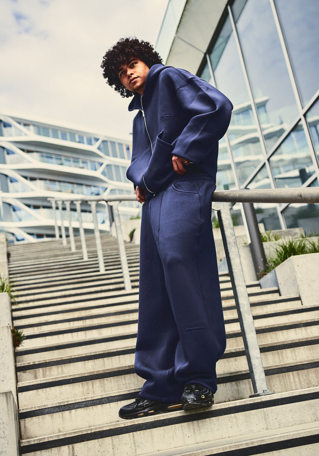 Navy Blue Sweatpants