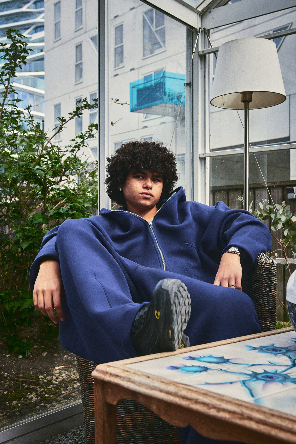 Navy Blue Hoodie