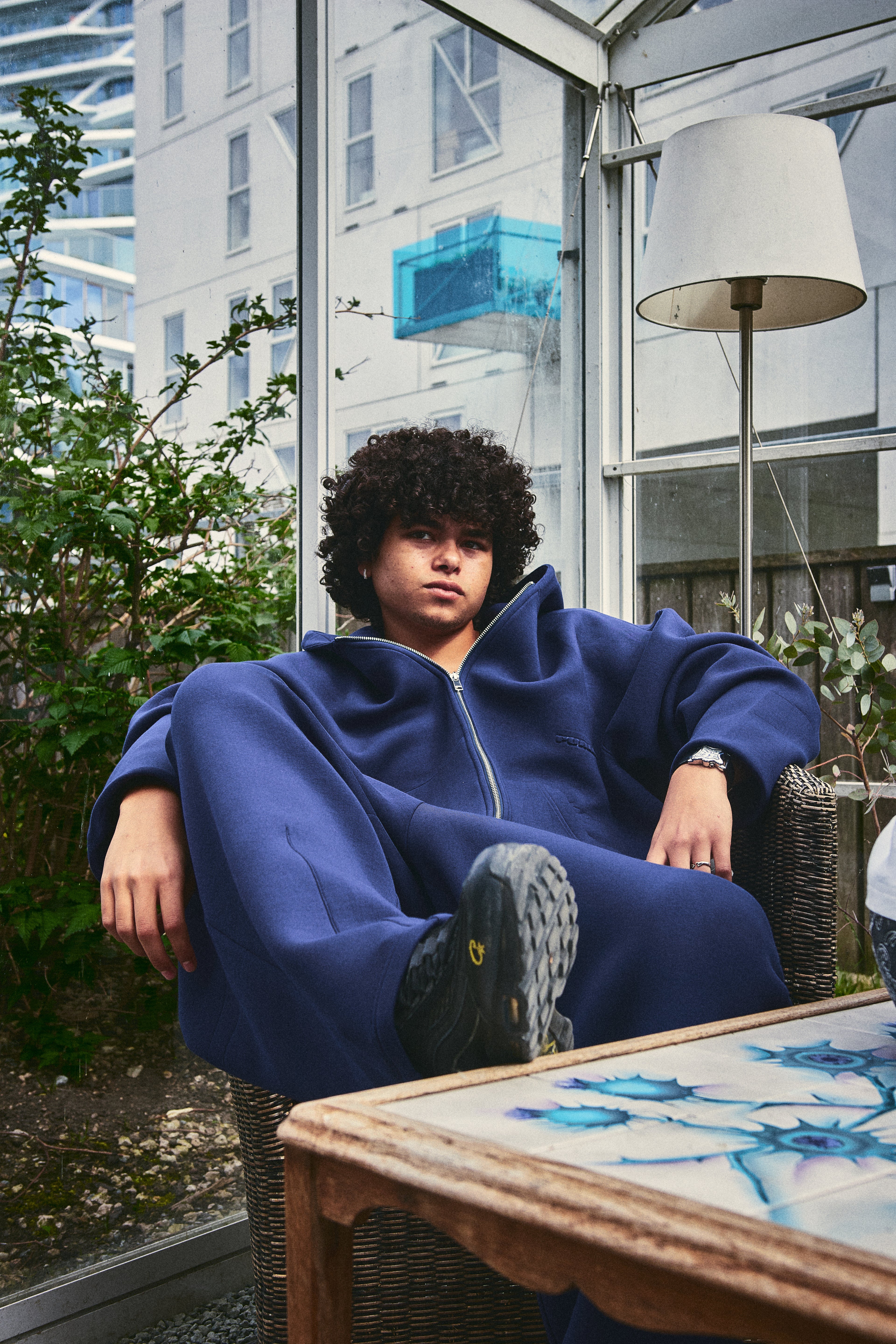 Navy Blue Hoodie