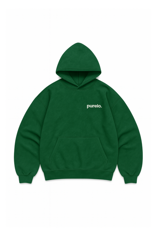 Dark Green Hoodie - Purelo