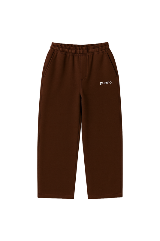 Brown Sweatpants - Purelo