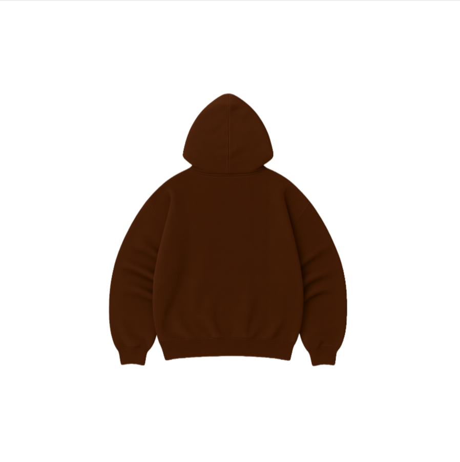 Brown Hoodie - Purelo